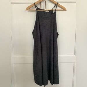 Bishop & Young Slate Gray flowy dress L